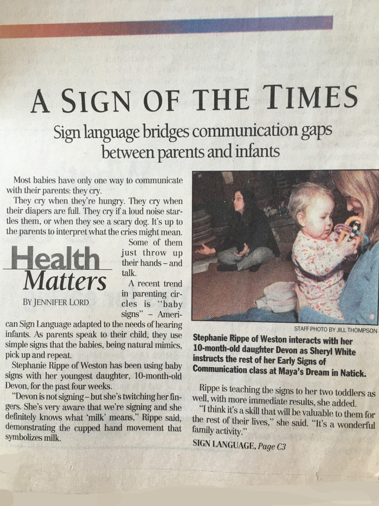 A Sign of the Times - Feb.  6, 2001